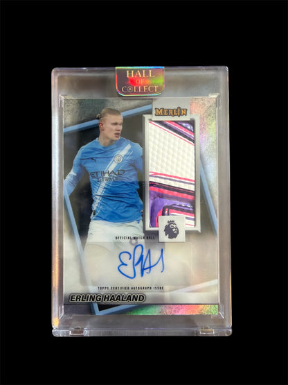 Erling Haaland Match Ball Signature Topps Merlin Premier League 2026