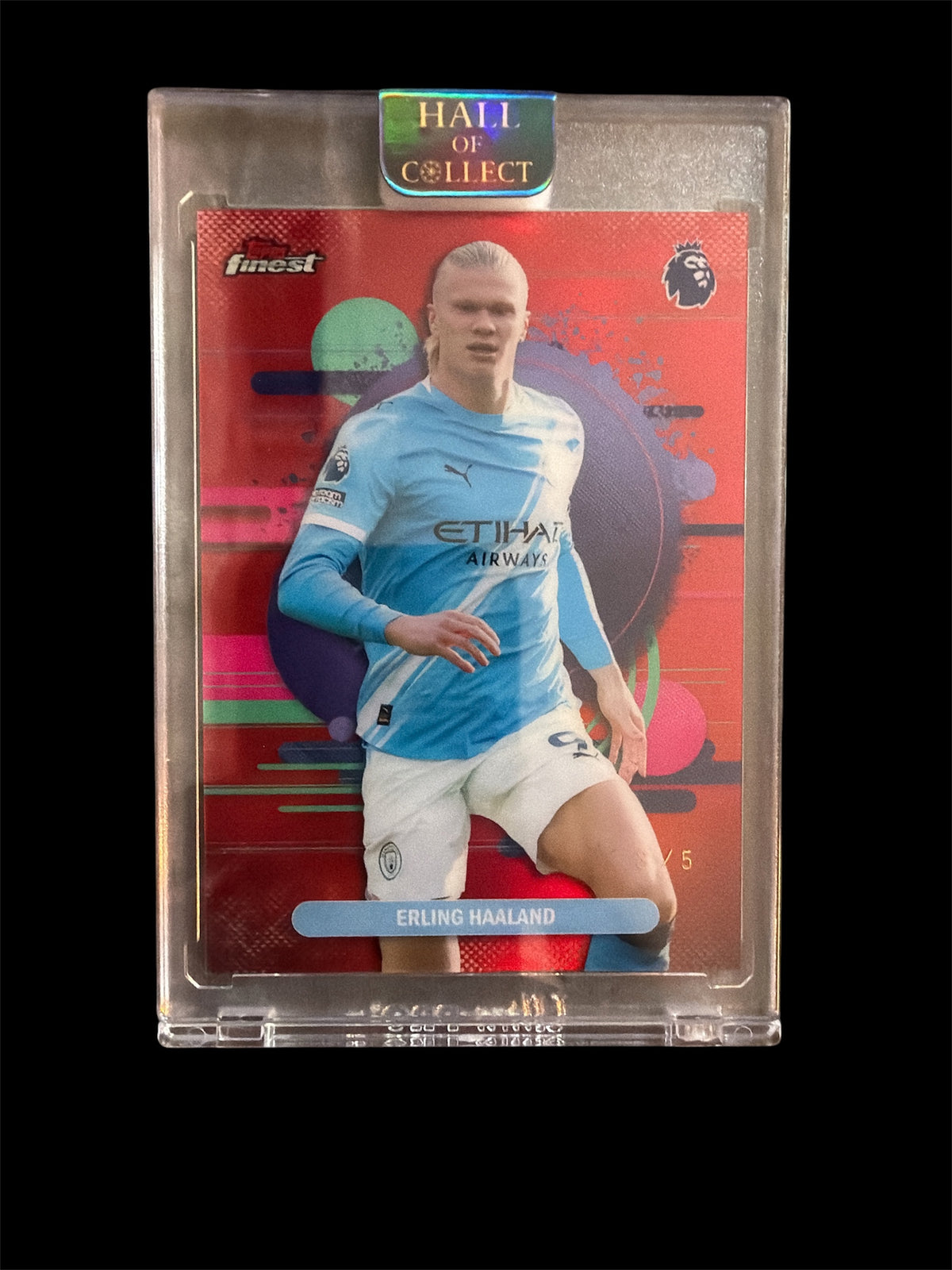 Erling Haaland /5 Topps Finest 2026