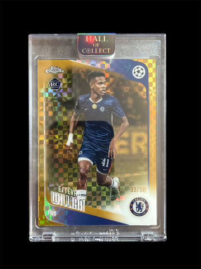 Estevao Willian RC /50 Topps Chrome UCL 2026