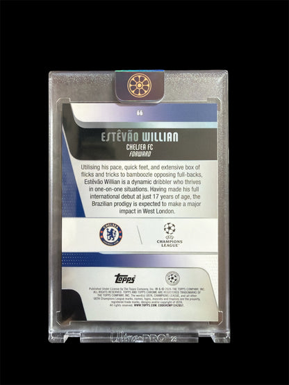 Estevao Willian RC /50 Topps Chrome UCL 2026