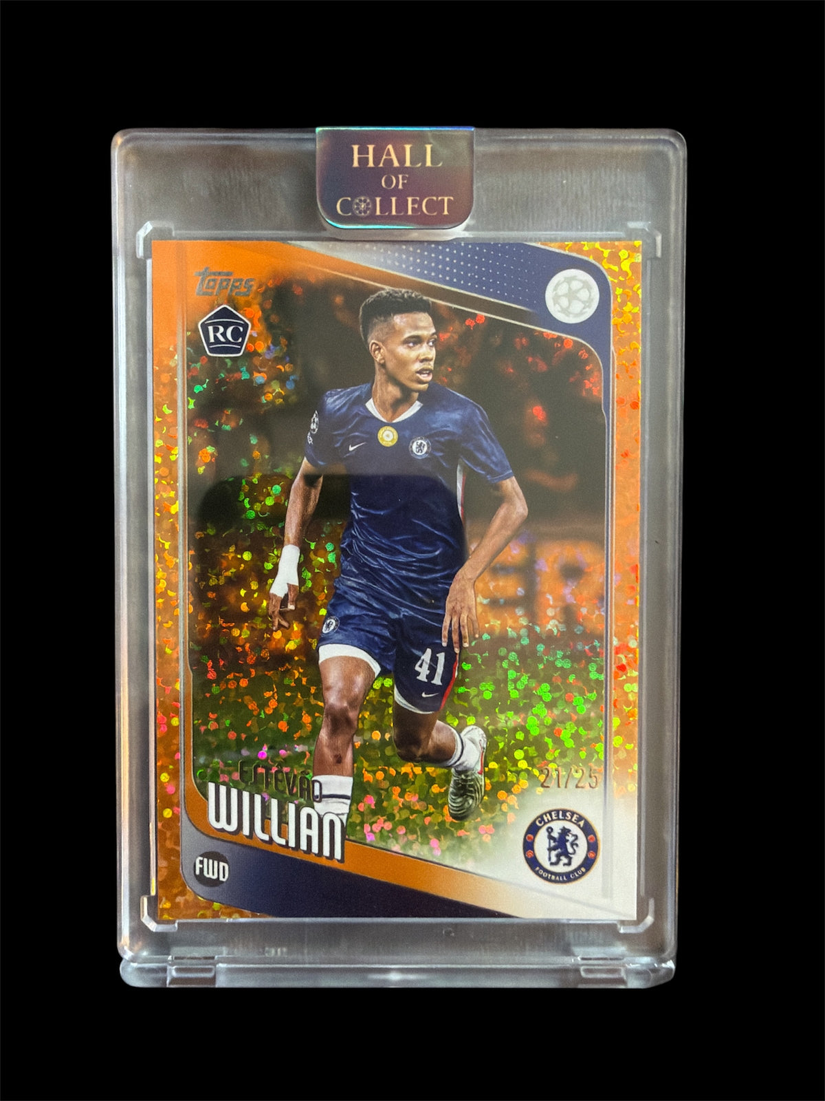 Estevao Willian RC /25 Mini Diamond Topps UCC 2026