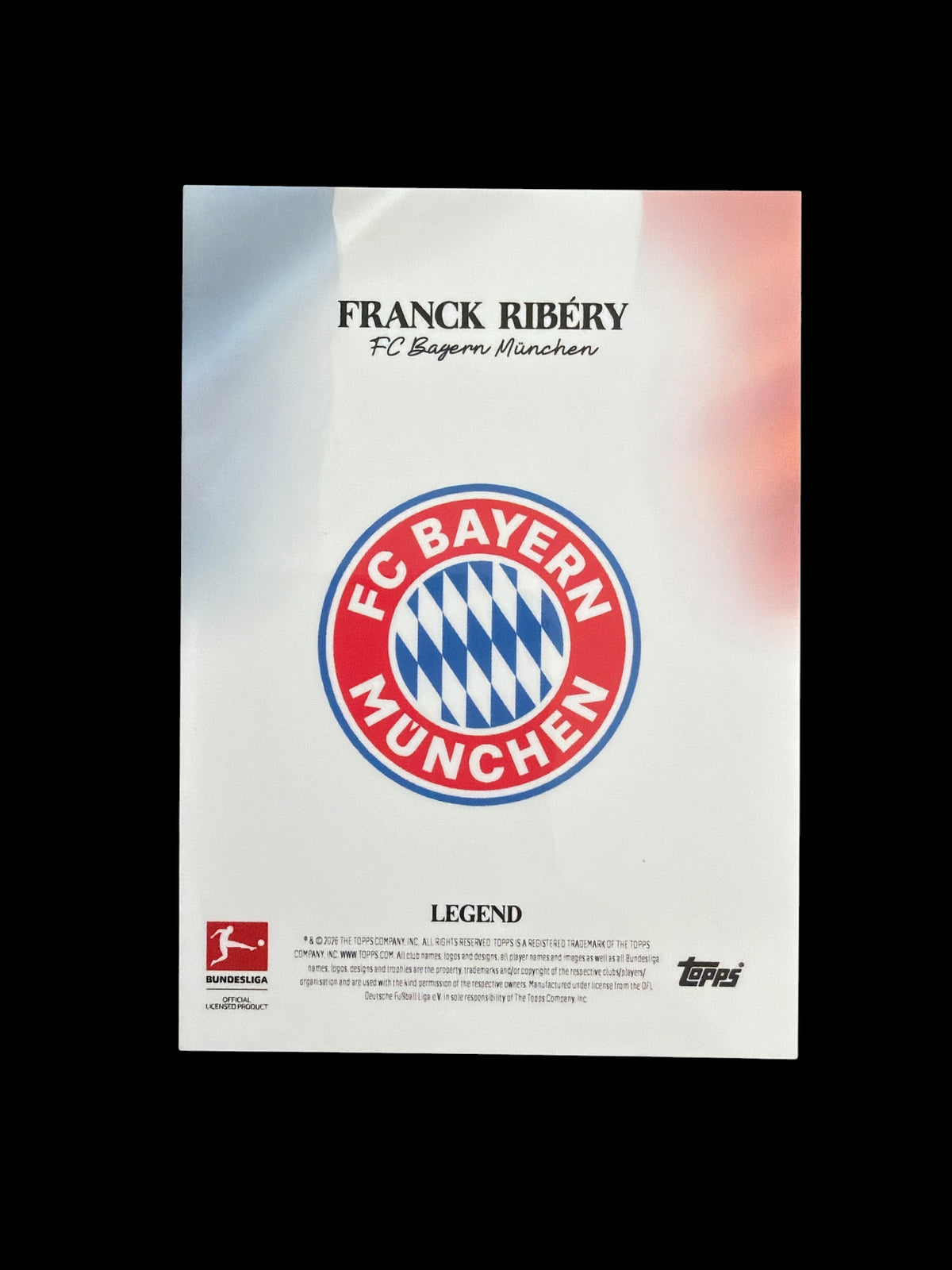 Franck Ribéry /25 Legend Topps Bundesliga 2026