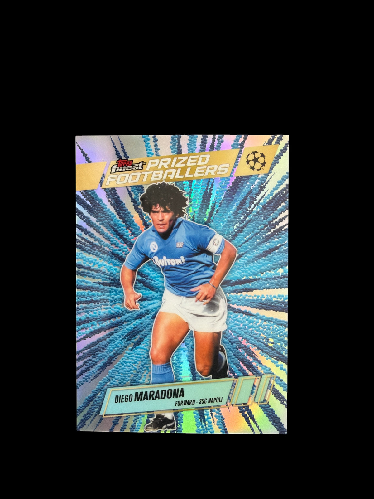Diego Maradona Prized Footballers SP Topps Finest 2026