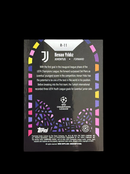 Kenan Yildiz Renaissance Topps Merlin UCC 2025