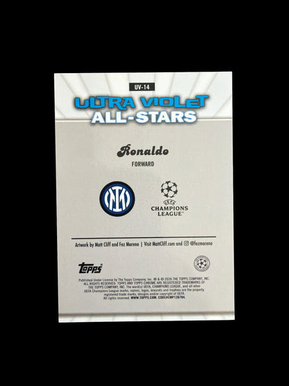 Ronaldo Ultra Violet All-Stars Topps Chrome UCC 2026