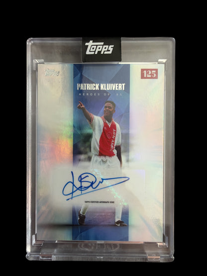 Patrick Kluivert Auto /49 Topps 125 Jahre Ajax Amsterdam 2025