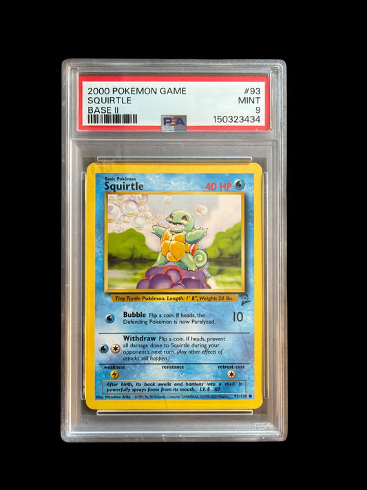 Squirtle Base Set 2 2000 PSA 9