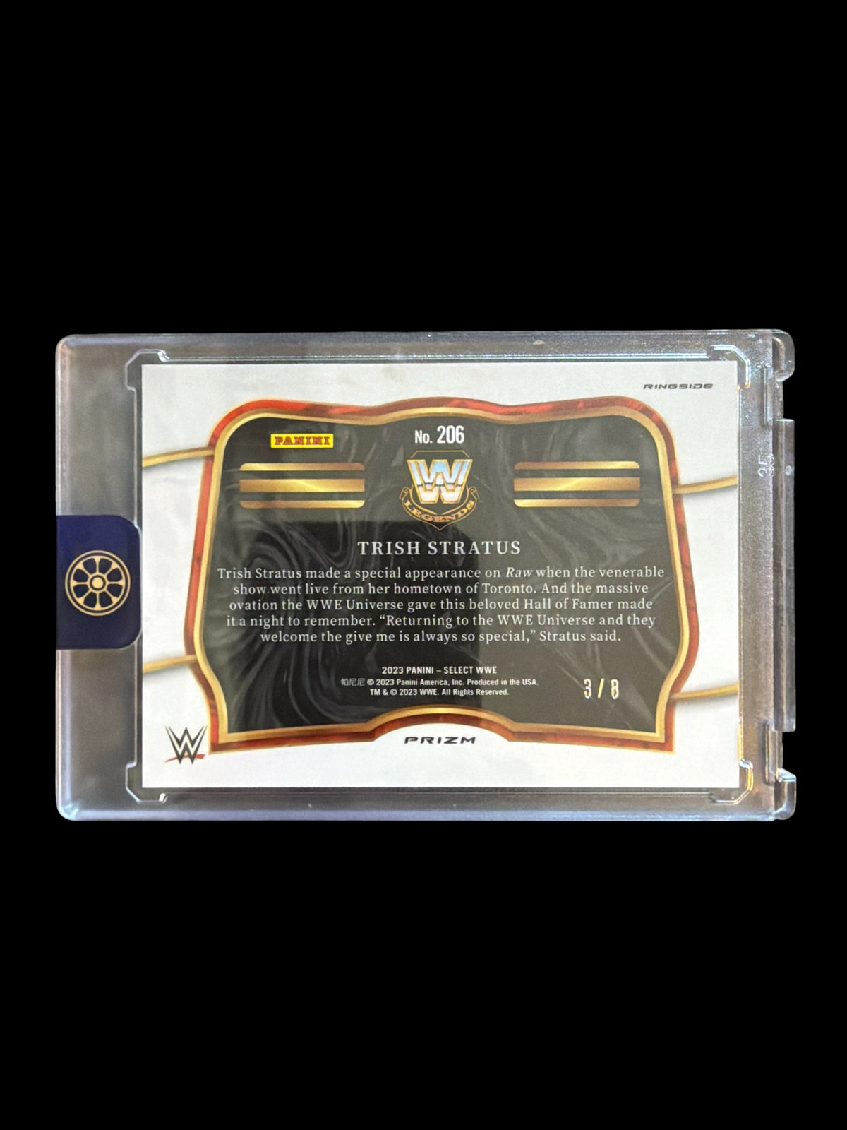 Trish Stratus /8 Lucky Envelopes Panini Select WWE 2023