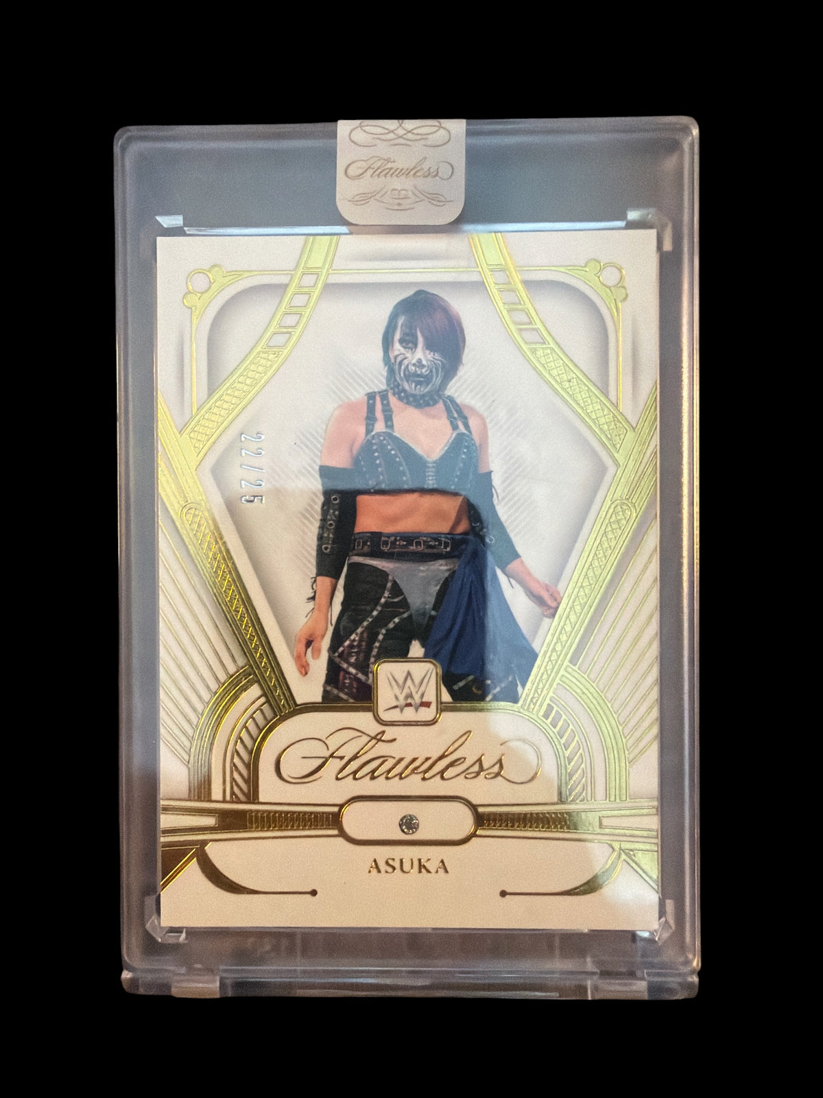 Asuka Flawless Gem /25 Panini Flawless WWE 2024