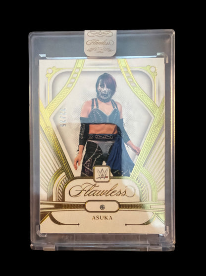 Asuka Flawless Gem /25 Panini Flawless WWE 2024