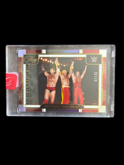 Hulk Hogan Timeless Moments /25 Panini Three Count WWE 2024