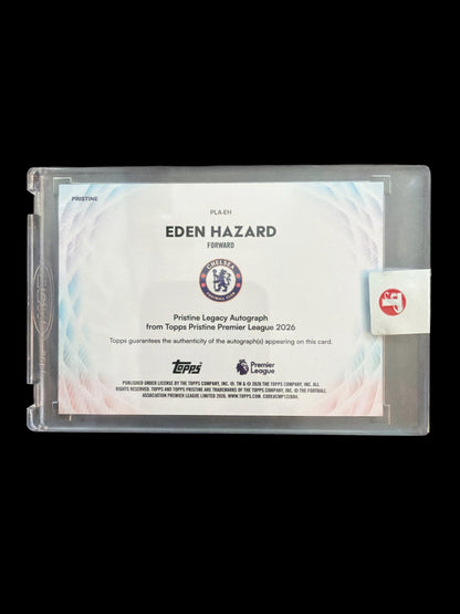 Eden Hazard On Card Auto /25 Topps Pristine BPL 2026