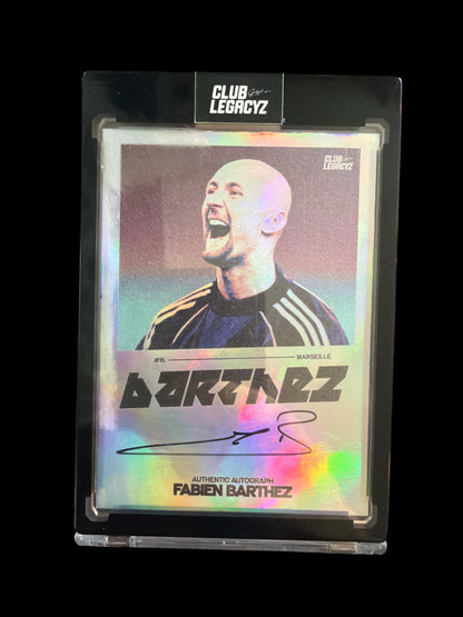 Fabien Barthez On Card Auto /50 Club Legacyz 2025