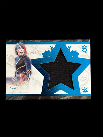 Asuka Star Relic /25 Topps Royalty WWE 2025