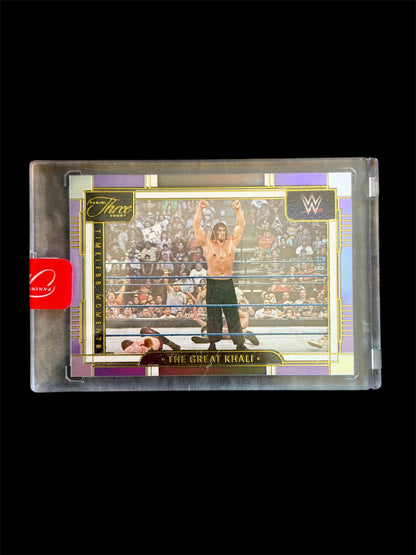 The Great Khali Timeless Moments/8 Panini Three Count WWE 2024