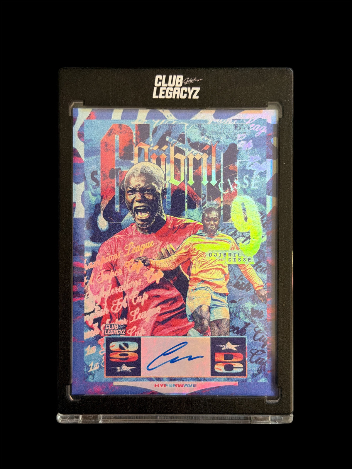 Djibril Cissé On Card Auto /75 Club Legacyz 2025