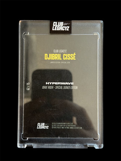 Djibril Cissé On Card Auto /75 Club Legacyz 2025
