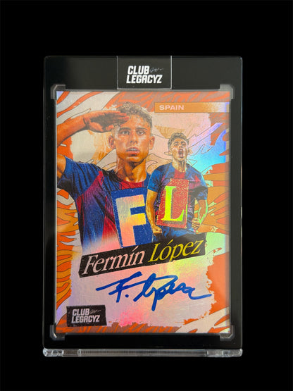 Fermin Lopez On Card Auto /50 Club Legacyz 2025
