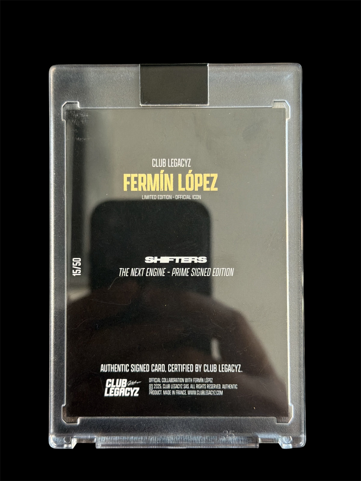 Fermin Lopez On Card Auto /50 Club Legacyz 2025