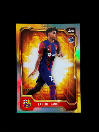 Lamine Yamal RC /399 Golden Future Topps FC Barcelona Fan Set 2023