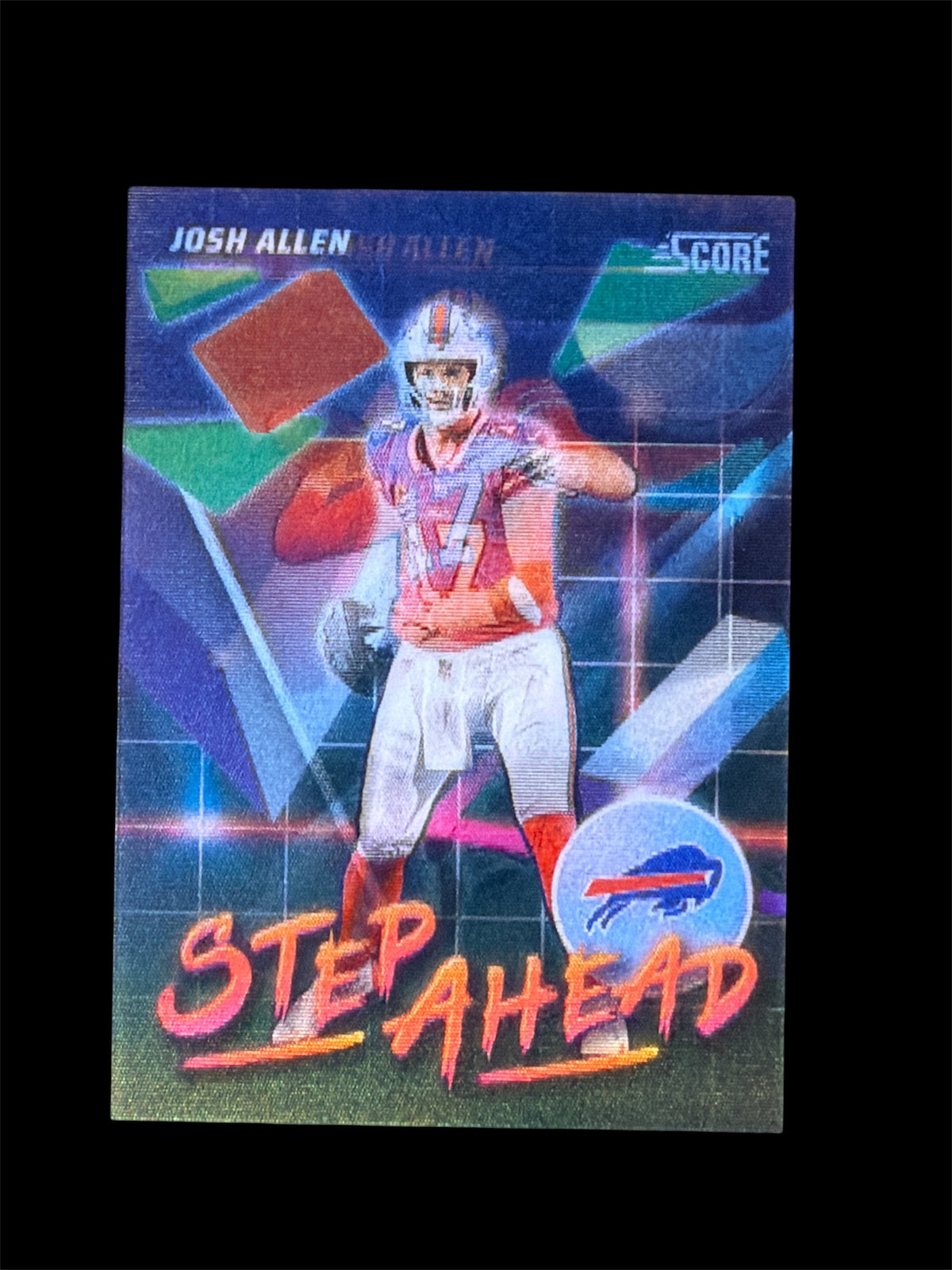 Josh Allen Step Ahead Case Hit Panini Score Football 2025