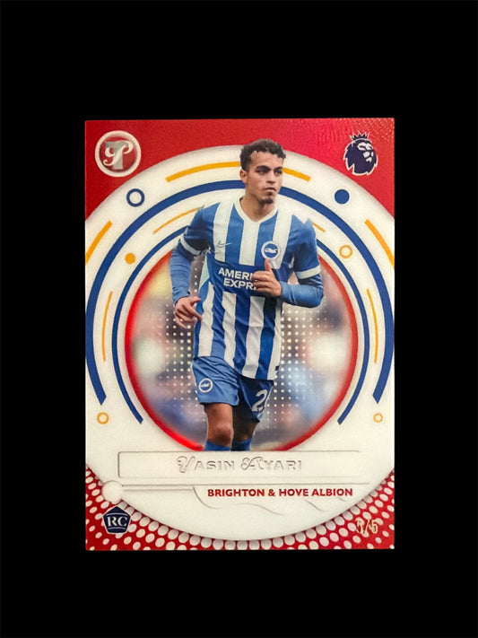 Yasin Ayari RC /5 Bookend Topps Pristine BPL 2026