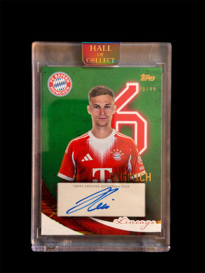Joshua Kimmich Auto /99 Topps Lineage FC Bayern München 2025/26