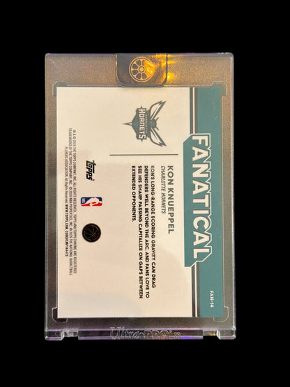 Kon Knueppel RC Fanatical Topps Chrome Update NBA 2025-26