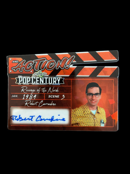 Robert Carradine Auto /4 And Action Leaf Pop Century 2026