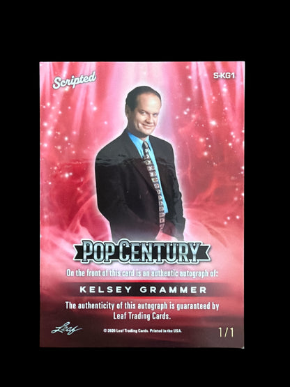 Kelsey Grammer Scripted Auto 1/1 Leaf Pop Century 2026