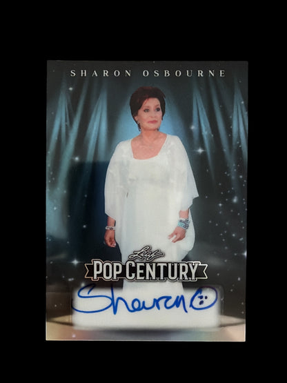Sharon Osbourne Auto /15 Leaf Pop Century 2026