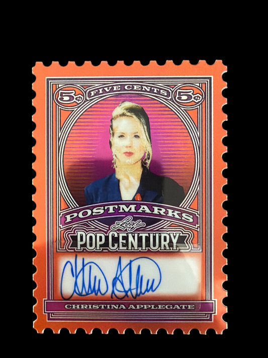 Christina Applegate Auto /4 Postmarks Leaf Pop Century 2026