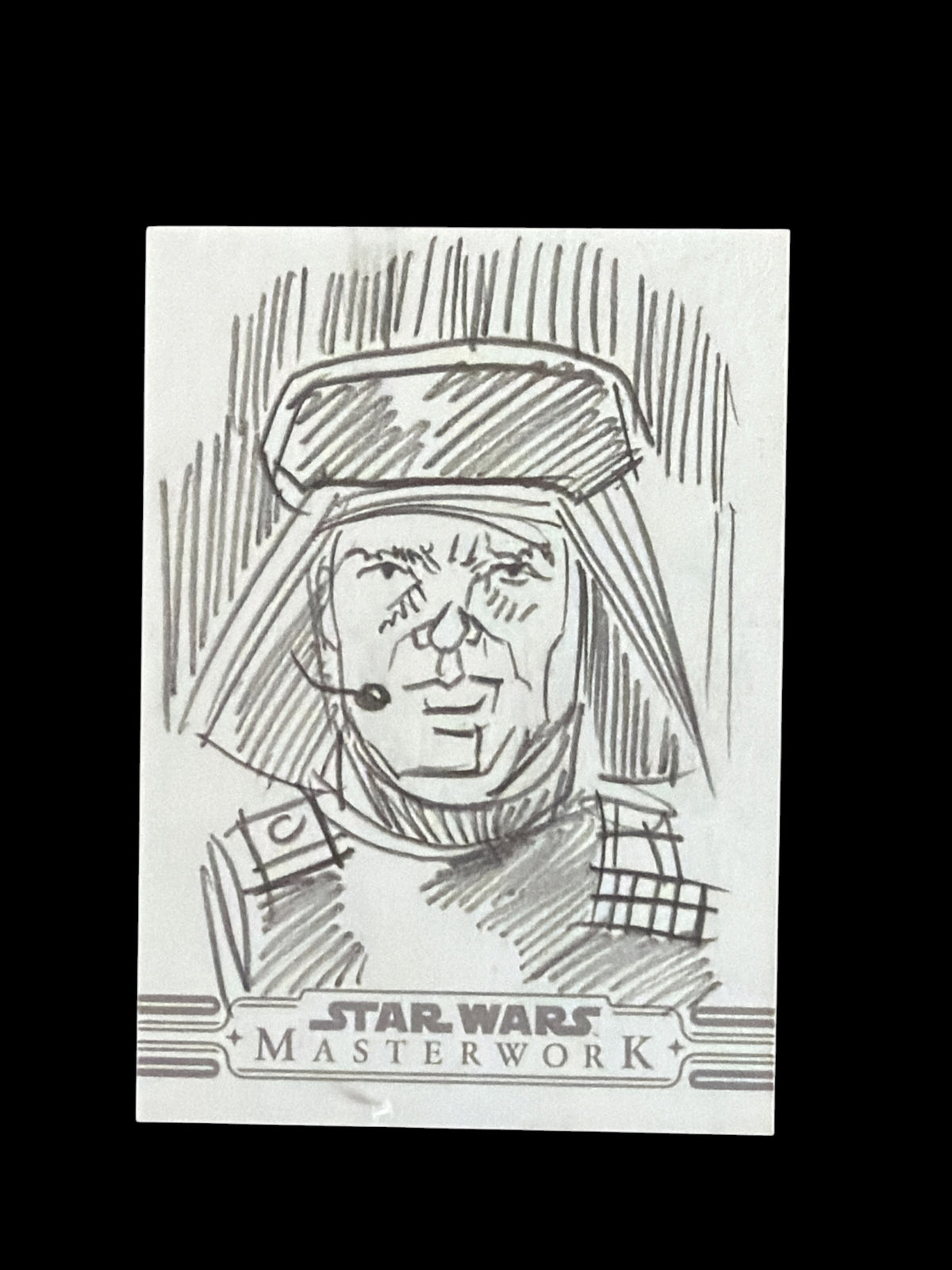 General Veers Sketch Card Star Wars Masterwork