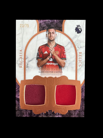 Diogo Dalot Regalia Relics /75 Topps Royalty BPL 2026
