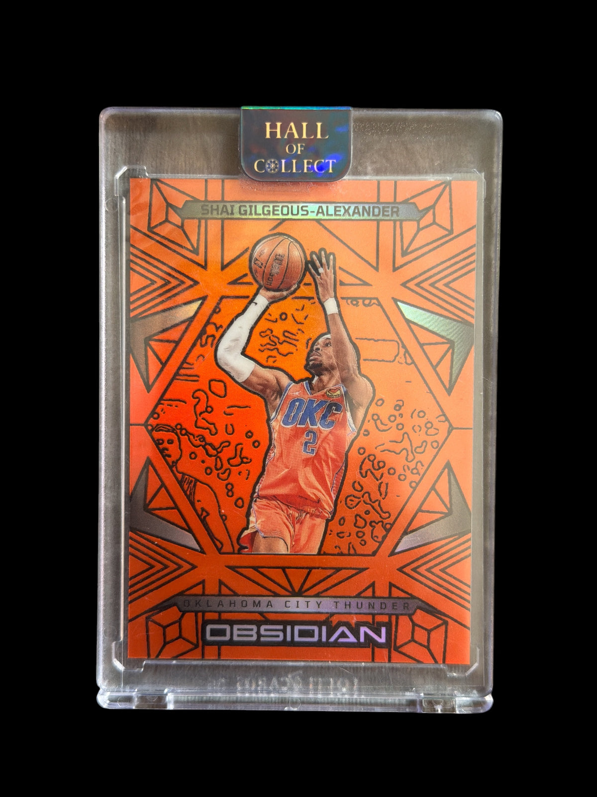 Shai Gilgeous-Alexander /125 Panini Obsidian Basketball 2024-25