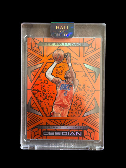 Shai Gilgeous-Alexander /125 Panini Obsidian Basketball 2024-25