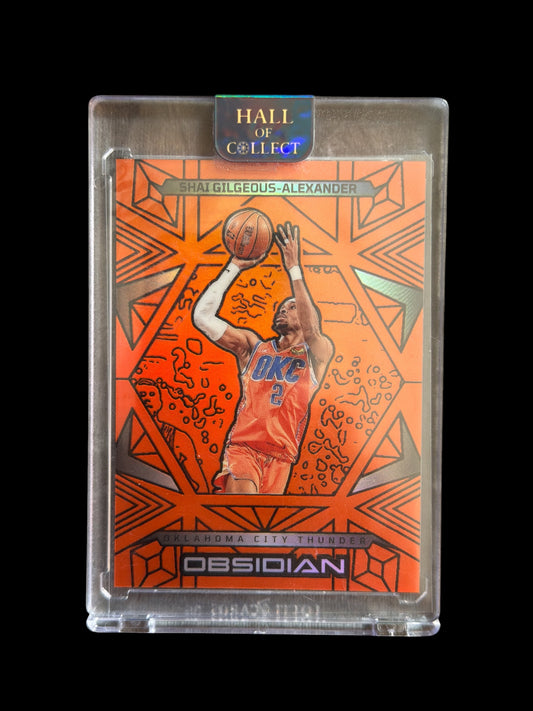 Shai Gilgeous-Alexander /125 Panini Obsidian Basketball 2024-25