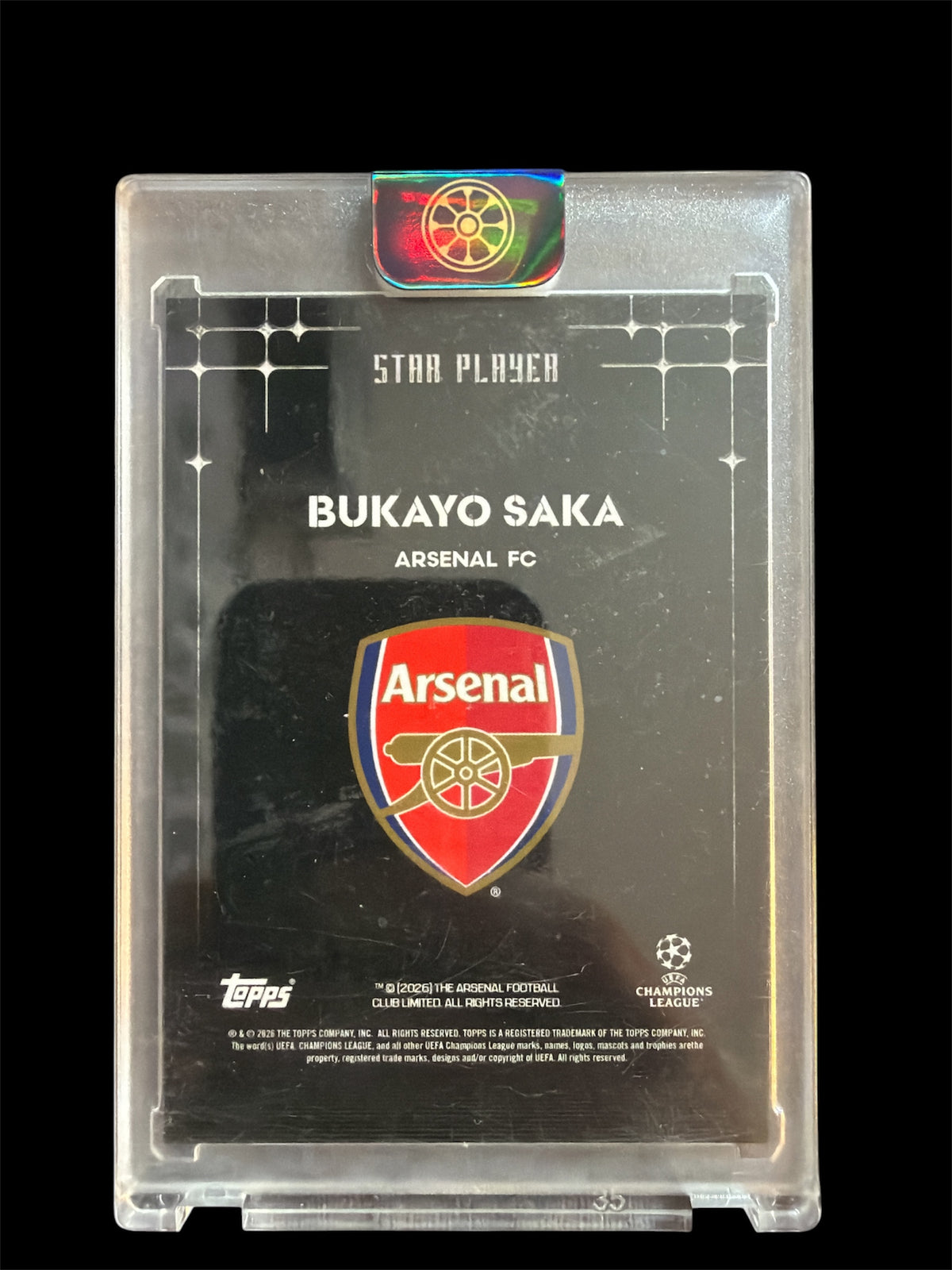 Bukayo Saka Star Player /10 Topps Knockout 2026