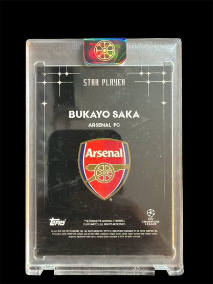 Bukayo Saka Star Player /10 Topps Knockout 2026