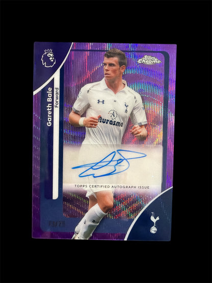 Gareth Bale Auto /75 Topps Chrome BPL 2026