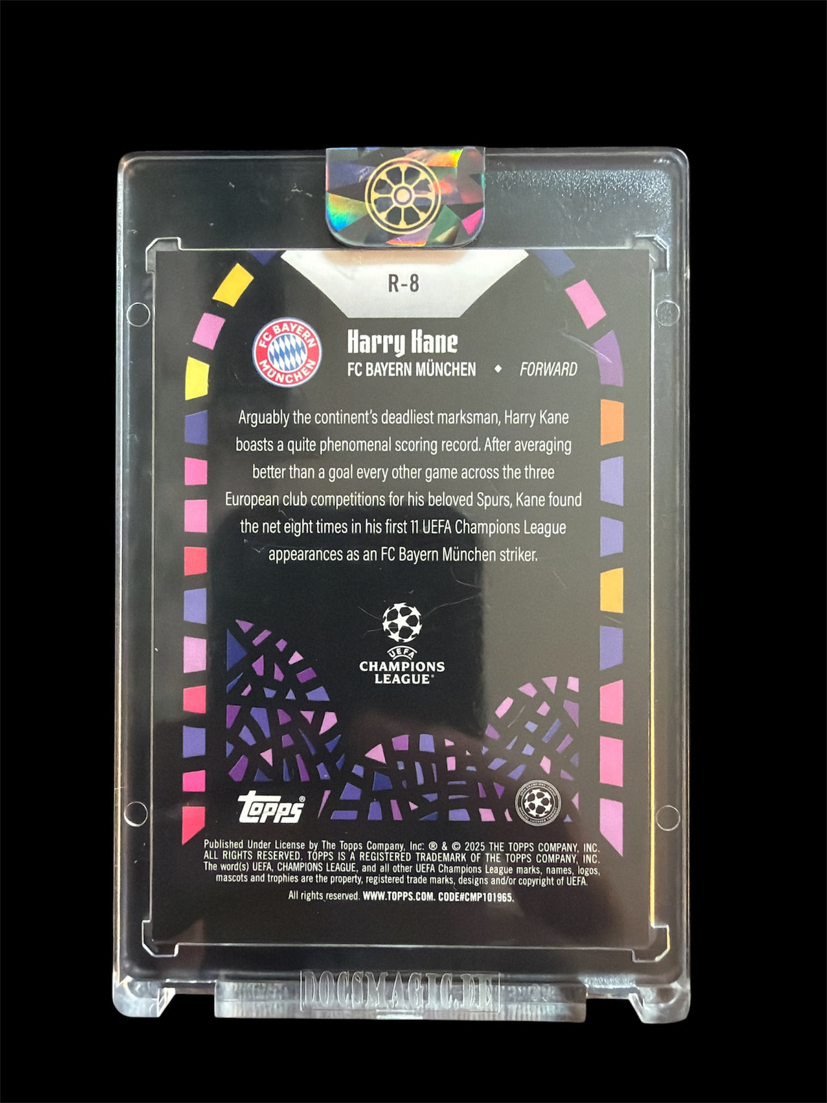 Harry Kane Renaissance Case Hit Topps Merlin UCL 2025