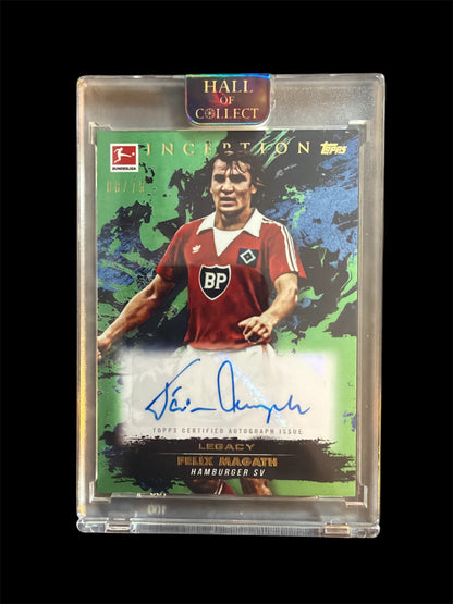 Felix Magath Auto /75 Topps Inception Bundesliga 2024/25