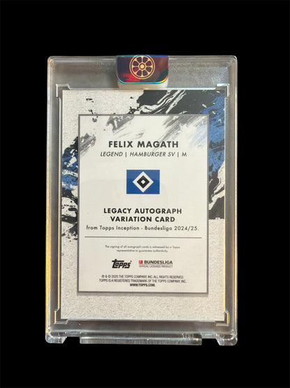 Felix Magath Auto /75 Topps Inception Bundesliga 2024/25
