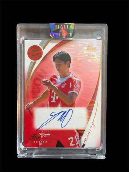 Hiroki Ito Auto /5 Topps FC Bayern Lineage 2026