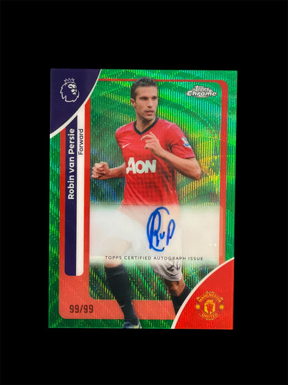 Robin van Persie Auto /99 Topps Chrome BPL 2026
