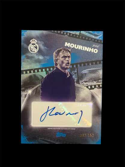 José Morinho Auto /150 Topps Real Madrid Los Blancos 2025
