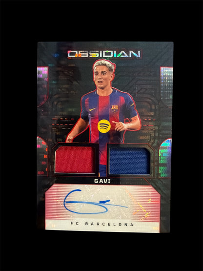 Gavi Auto Relic /48 Panini Obsidian 2025-26