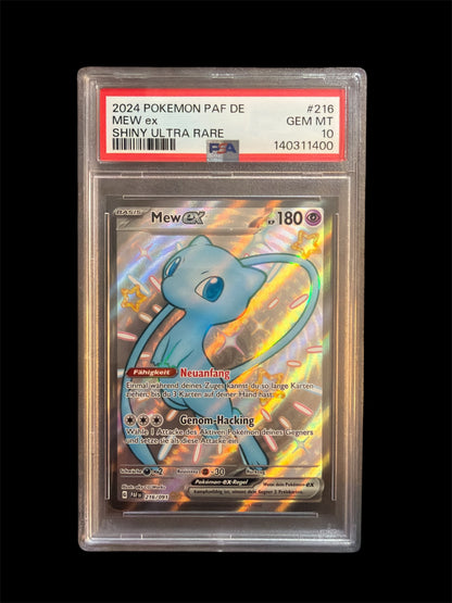 Mew ex Shiny Ultra Rare PSA 10 Paldean Fates 2024