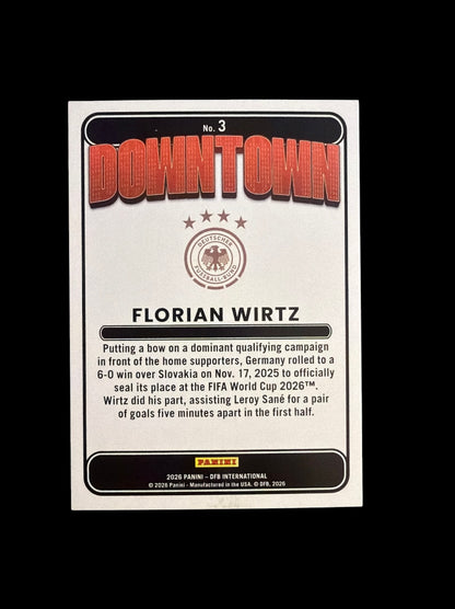 Florian Wirtz Downtown Panini DFB International 2026