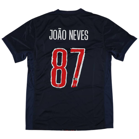 João Neves Signed Paris Saint-Germain Jersey – Beckett